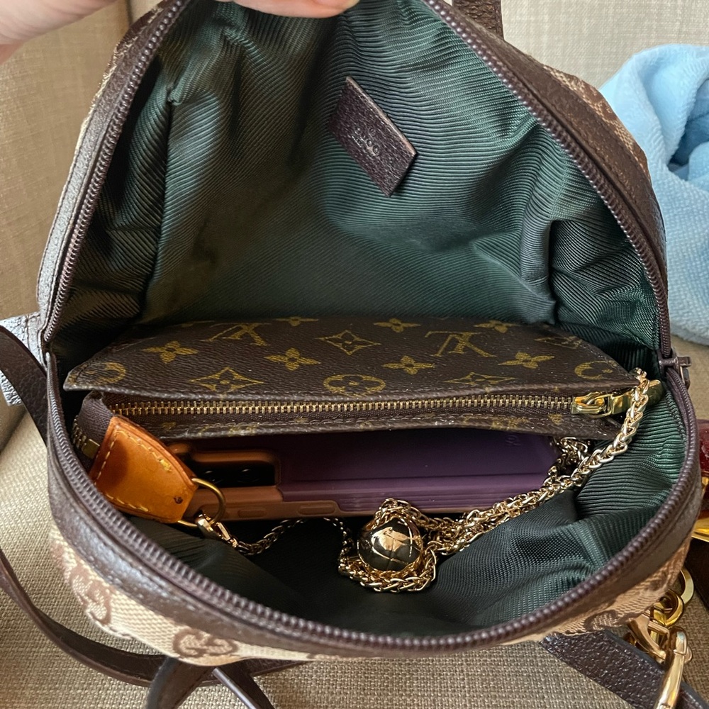 Authentic Gucci vintage GG canvas mini bag 124542.2888 - Picture 15 of 15